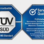 Servicequalität Siegel TÜV Süd